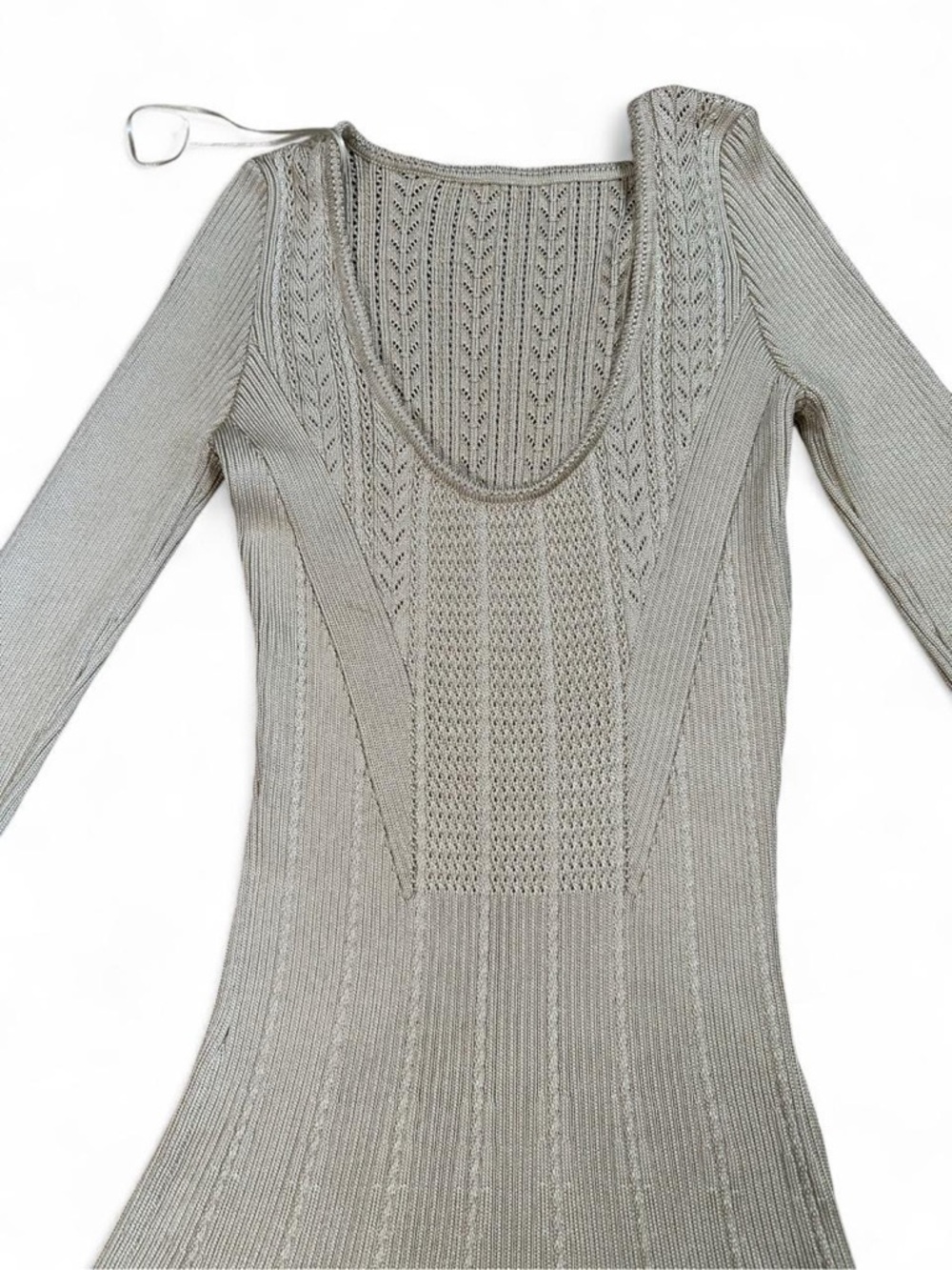 Ralph Lauren Purple Label Women’s Silk Boatneck Sweater‎ Cocktail Dress Small - Picture 2 of 7